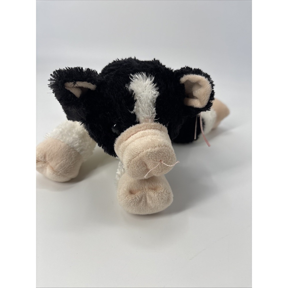Aurora Plush Black White stuffed pickles the Pig plush Animal toy nwt